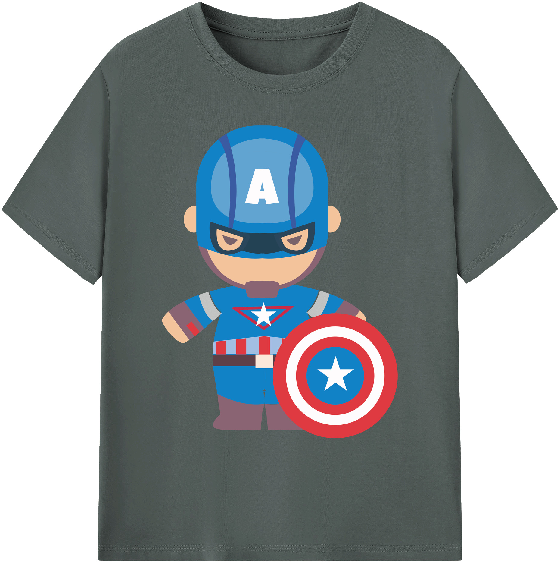 （画像用） アベンジャーズ The Avengers 綿100％ メンズ半袖Tシャツ｜肌触りやわらか＆通気性